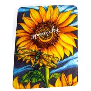 𝅺🌻2 for $9 or 4 for $15 🌻 Sunflower + Dragonfly decal